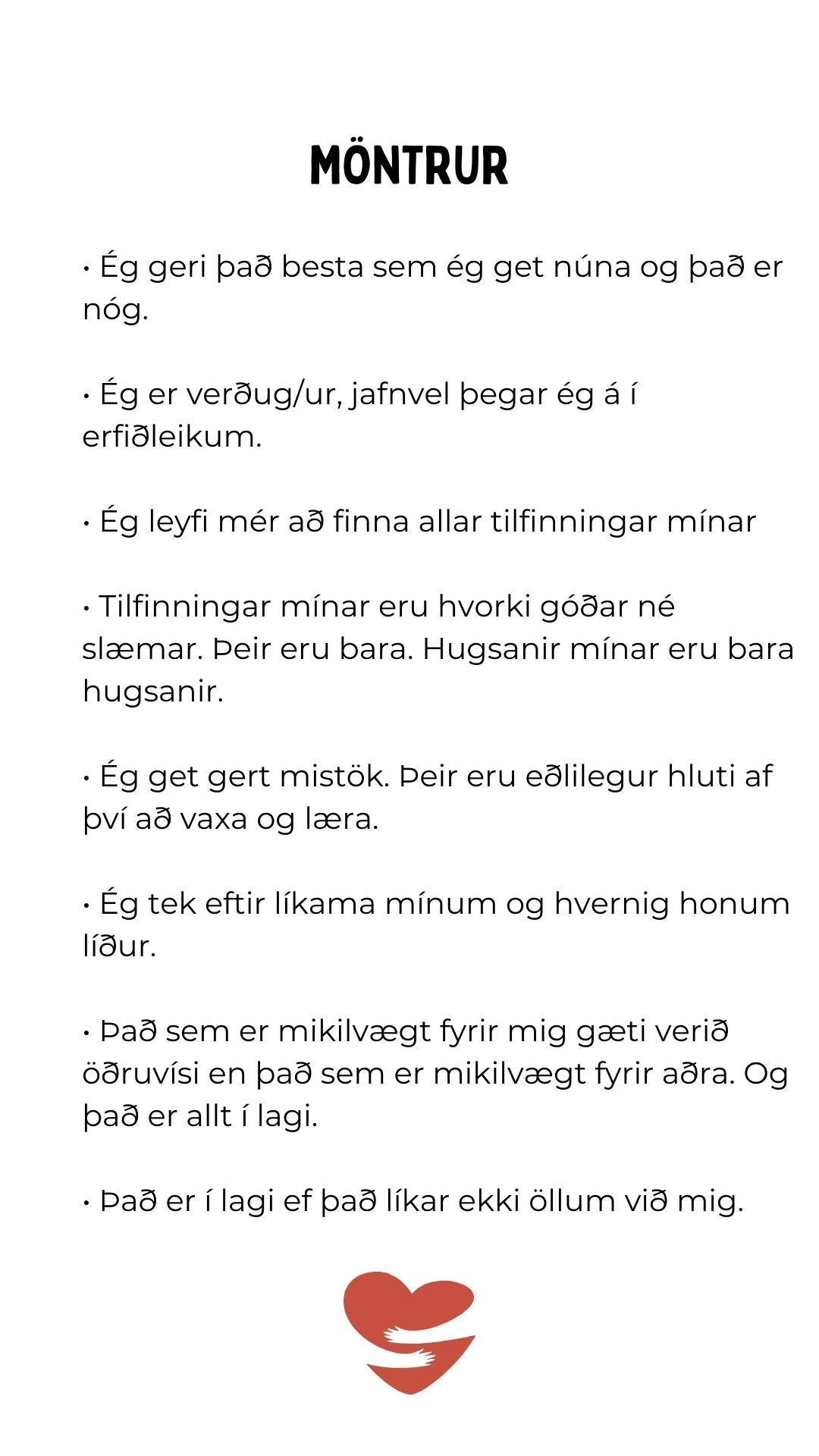 Betra sjálfstraust (rafræn vinnubók)